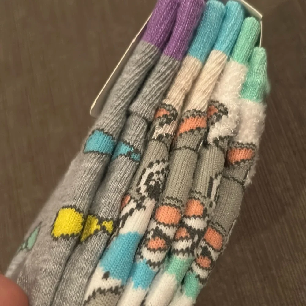 Disney Thumber Ankle Socks 3pairs 2-3T
